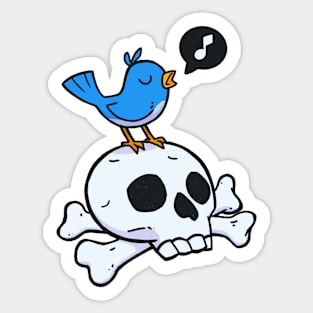 Death Tweet Sticker